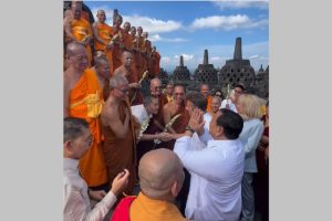 Prabowo-Macron: Puncak Borobudur, Puncak Diplomasi!