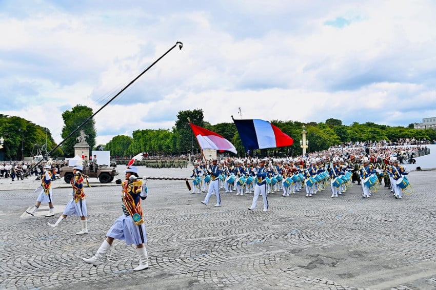 Indonesia Guncang Paris! Satgas Patriot Pukau Bastille Day 1 Indonesia Guncang Paris! Satgas Patriot Pukau Bastille Day