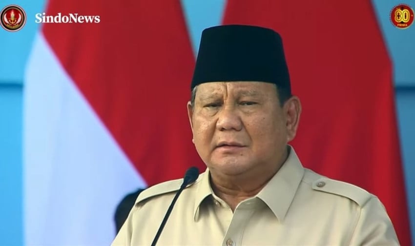 Prabowo: TNI Garda Terdepan Jaga Harta Karun RI!