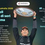 Russell Taklukkan Ferrari di GP Australia!