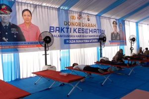 politica news 12 Polda Sumut Bakti Kesehatan Hebohkan Langkat