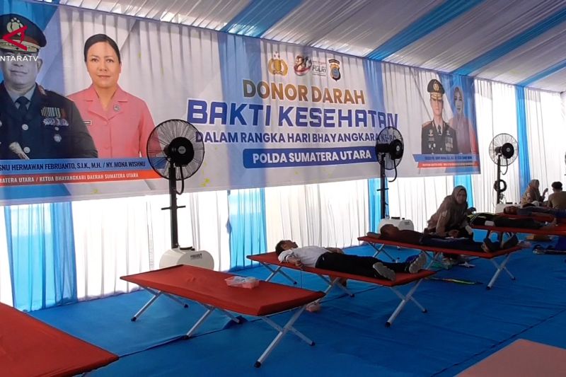 politica news 4 Polda Sumut Bakti Kesehatan Hebohkan Langkat