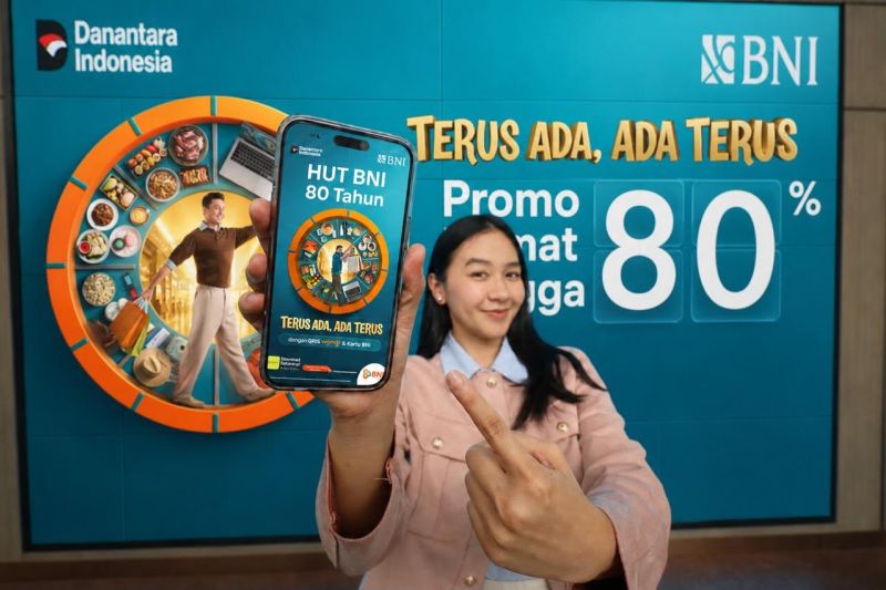 BNI Ultah ke-80 Banjir Promo Fantastis Jangan Ketinggalan