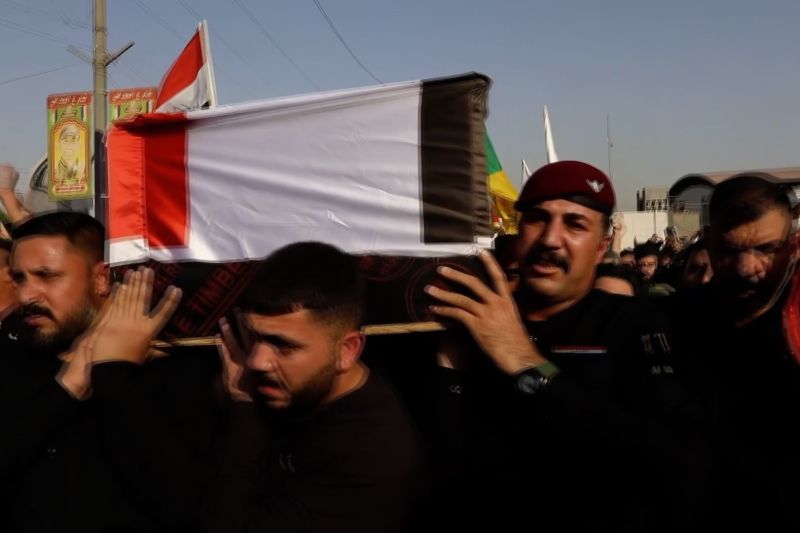Irak Berduka Anggota Paramiliter Gugur