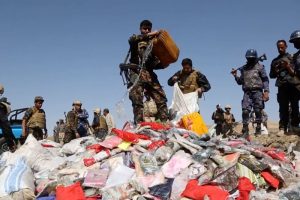 politica news 12 Houthi Yaman Bakar Habis Narkoba Fantastis