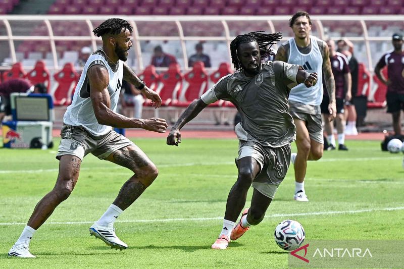 Bocoran Latihan Villa Siap Hadapi Indonesia 1 Bocoran Latihan Villa Siap Hadapi Indonesia
