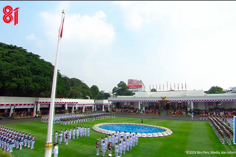 Paskibraka Berdaulat Bikin Istana Merinding