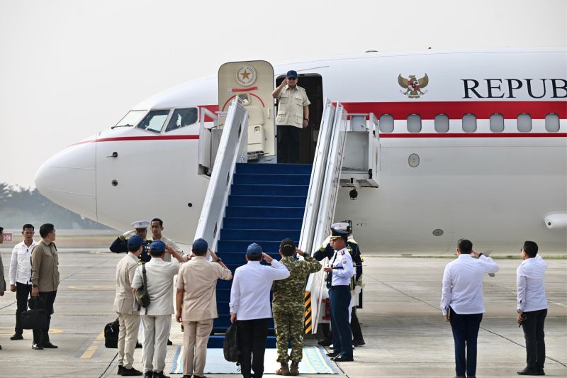 Prabowo Langsung Terjun Atasi Bencana Kebakaran