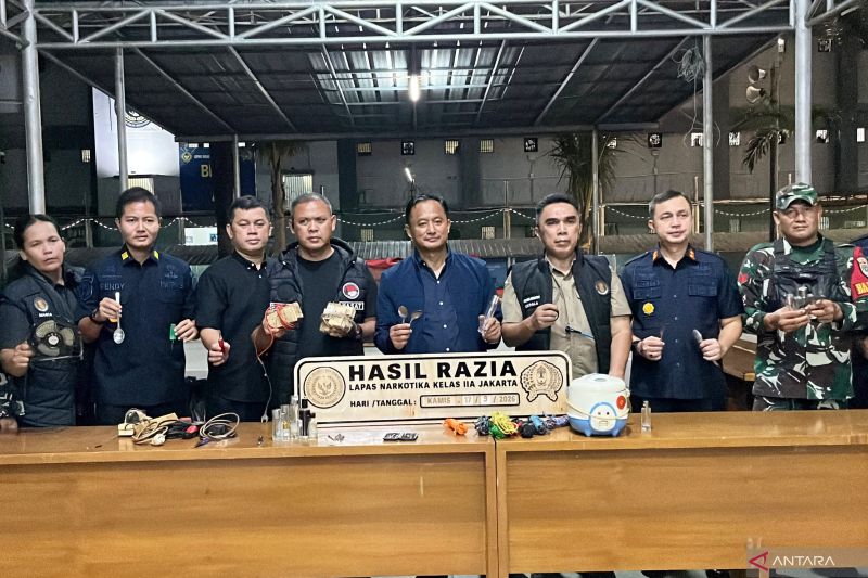 Razia Besar Lapas Narkotika Jakarta Hasilnya Bikin Melongo
