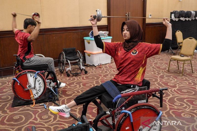 Misi Emas Anggar Kursi Roda Indonesia di Jepang