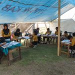 Belajar di Tenda Akibat Gempa Nagekeo
