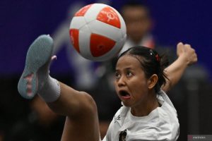 politica news 6 Sumaya Guncang Asia Lolos Final Teqball Putri