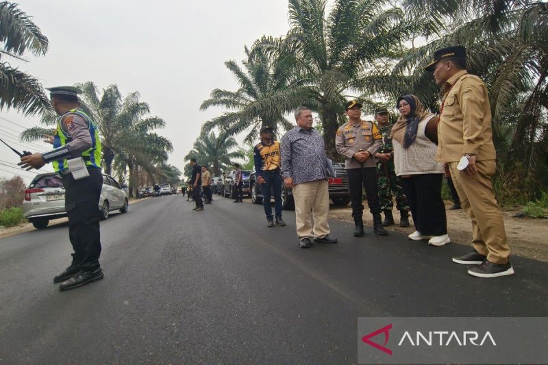 Jalan Sampit Ujung Pandaran Kini Makin Mulus