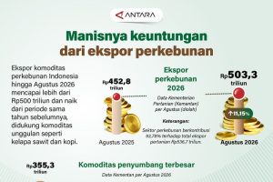 politica news 20 Cuan Melimpah Ekspor Perkebunan Indonesia