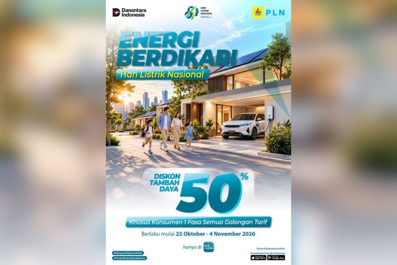 Diskon Tambah Daya PLN Setengah Harga