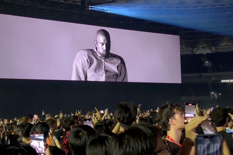 Guncang Jakarta Kanye West Pukau Ribuan Penonton