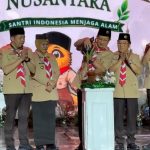 Sinergi Pesantren dan Pramuka Cetak Kader Bangsa